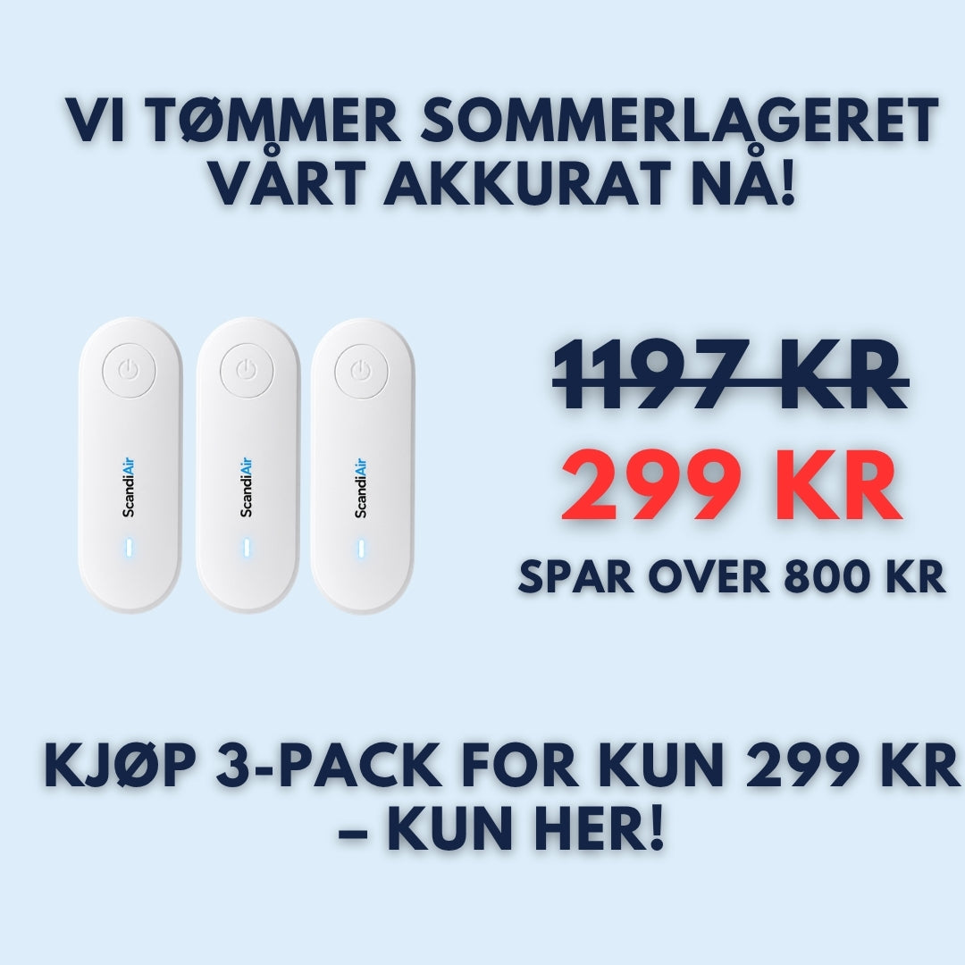 Lot de 3 ScandiAir