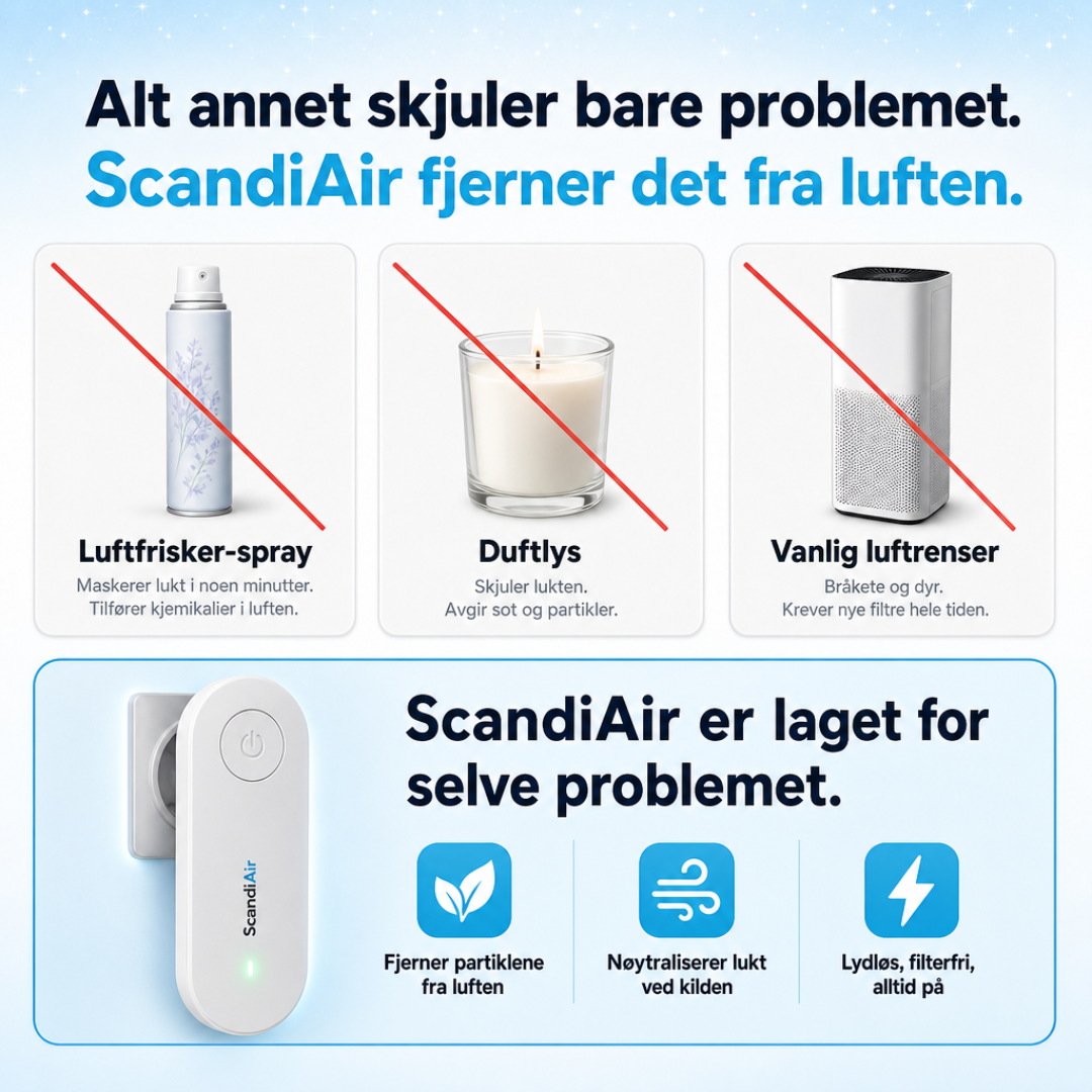 ScandiAir - Offrez à votre famille un air plus pur et une maison plus saine