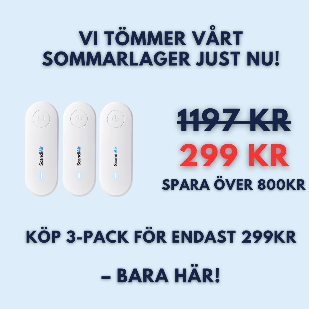 Lot de 3 ScandiAir