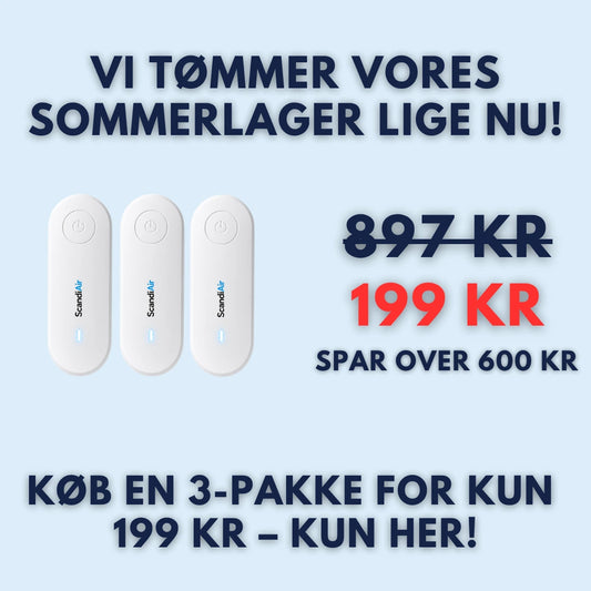 Lot de 3 ScandiAir