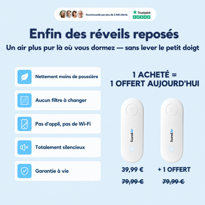 ScandiAir™ – Offrez à votre famille un air plus pur et un foyer plus sain
