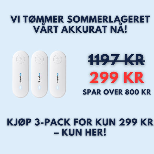 ScandiAir - Lot de 3
